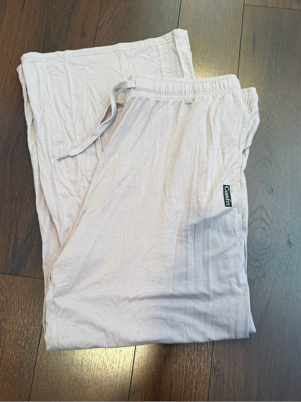 Comfrt Cloud Lounge Pants Silver Pink Size 2XL Wide Straight Leg